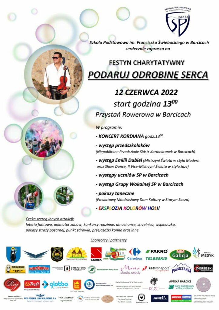 Plakat Festynpouzupelnieniusponsorow 1